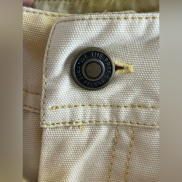 Free People We The Free NWOT Floral Electric Sands Embroidered Cropped Pants - Picture 8 of 16